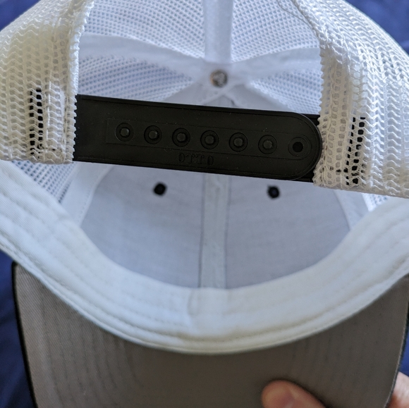 Toyota TRD Retro JDM Tacoma Tundra Outdoors Racing Motorsports Patch Hat Cap B&W - Picture 7 of 8